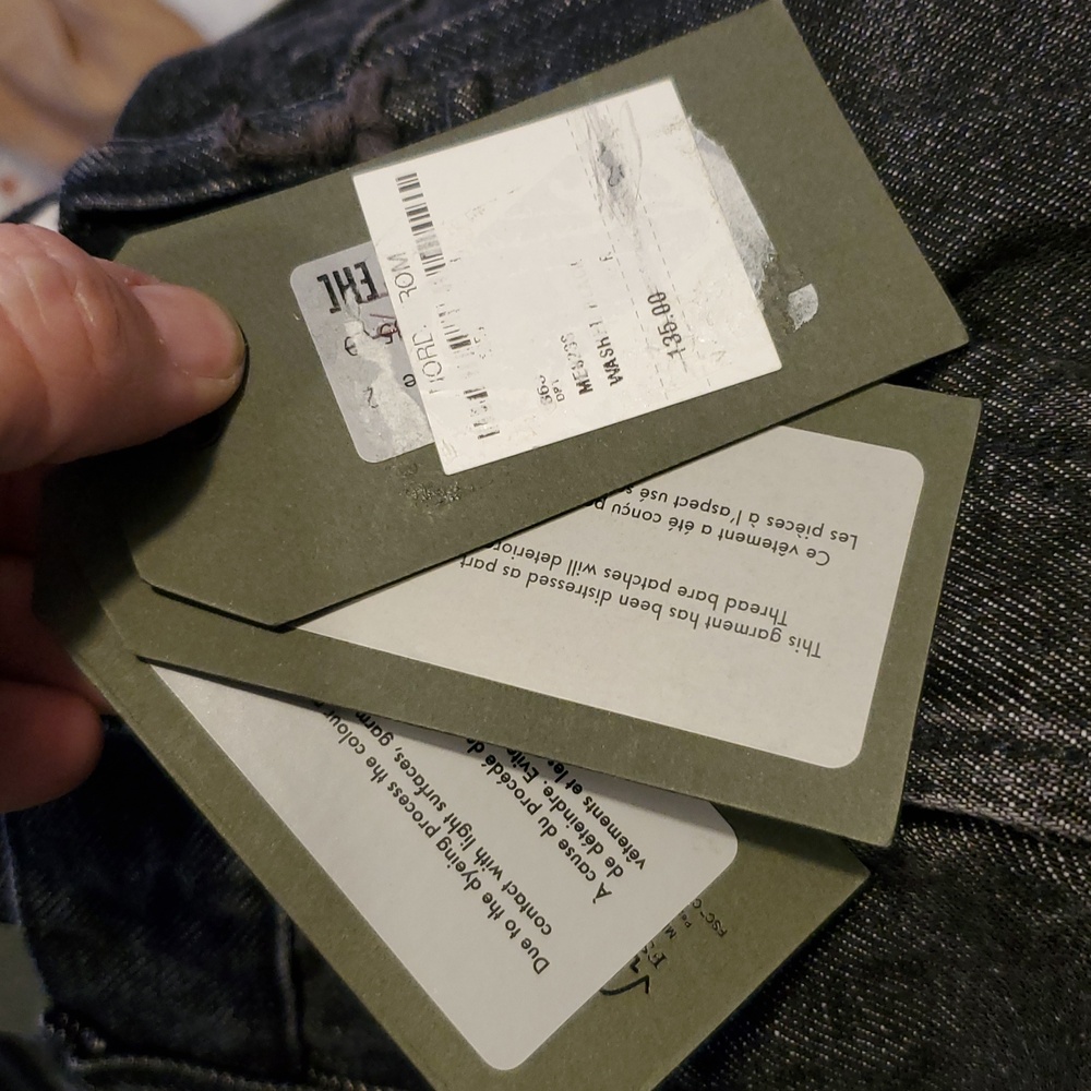 All Saints Switch Skinny Raw Hem Denim Shorts Size 32 NWT'S - Picture 8 of 13